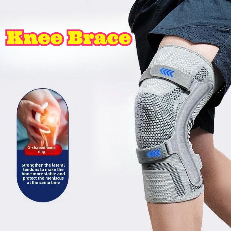 Compression Knee Sleeve - Kniebandage Kniescheiben-Stabilisator Kniegelenk-Druckentlastung Sport-Schutzausrüstung Basketball Herren