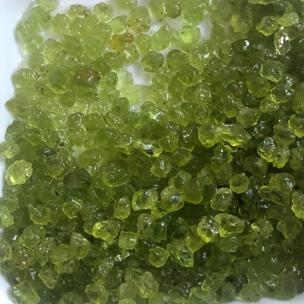 Healing Crystal Set - 20 gr/paket Natürliche Peridot Olivin Quarz