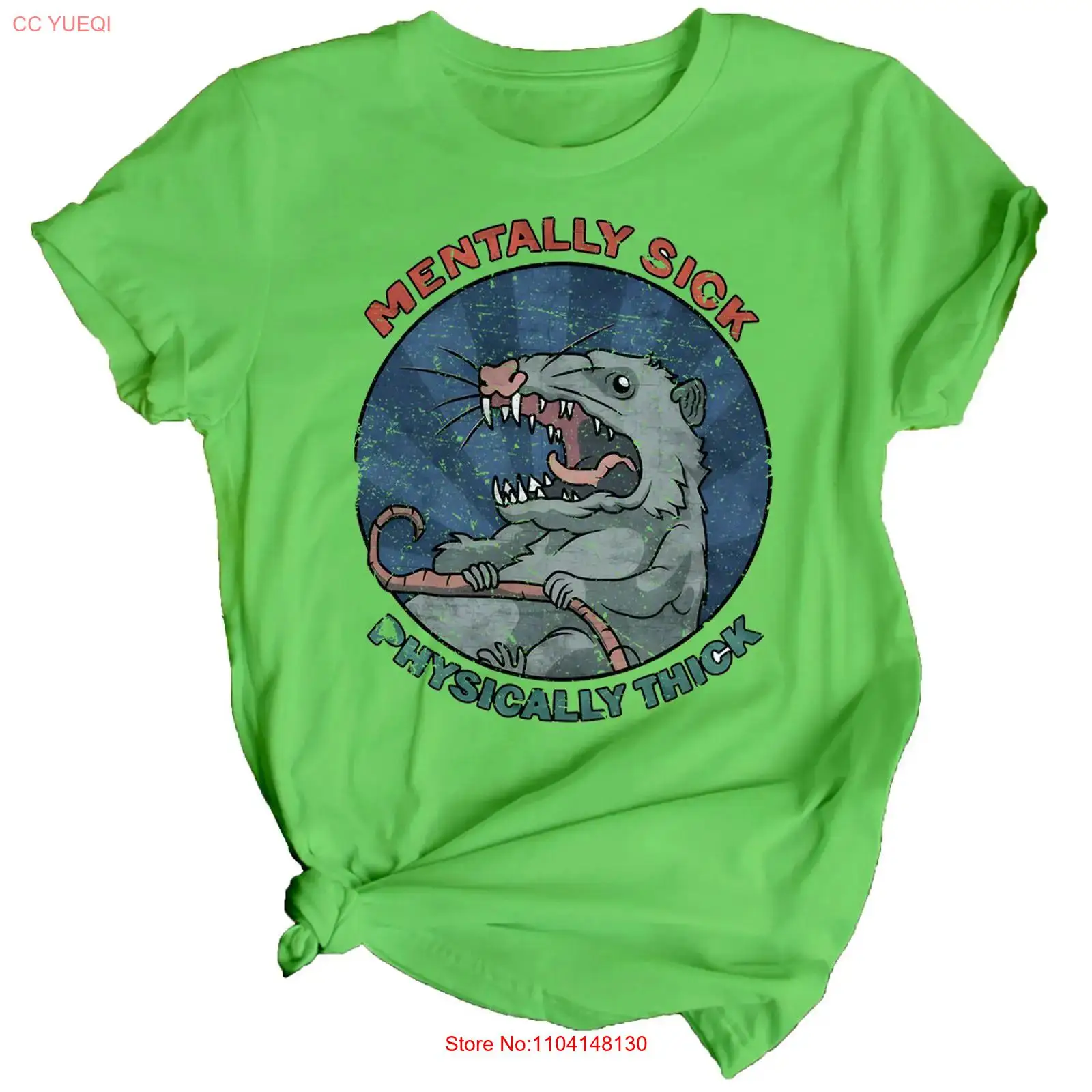 Health Wellness Mental Health - Damen Rat Mental Health Awareness T-Shirt