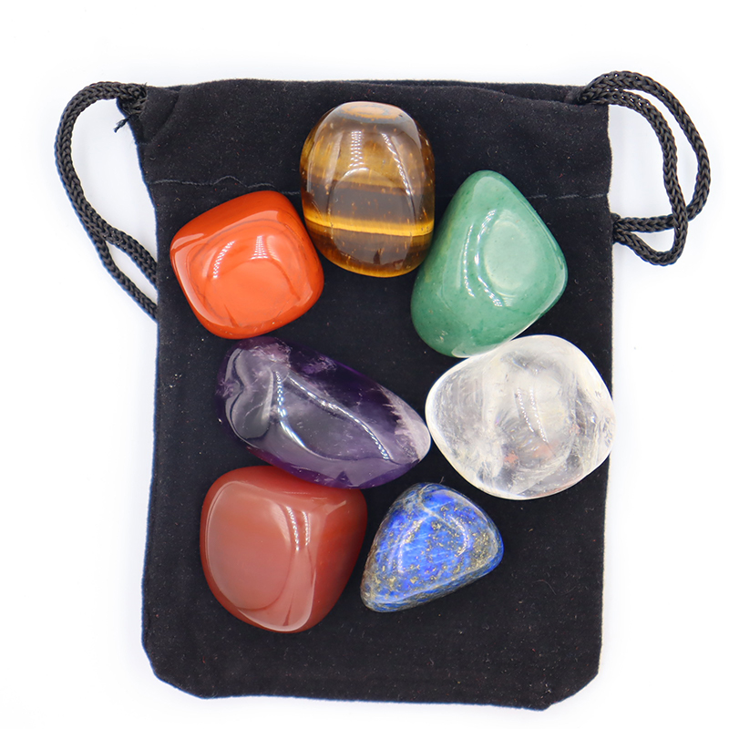 7 teil/satz natürliche Kristal – Healing Crystal Set Bewertung und Preis