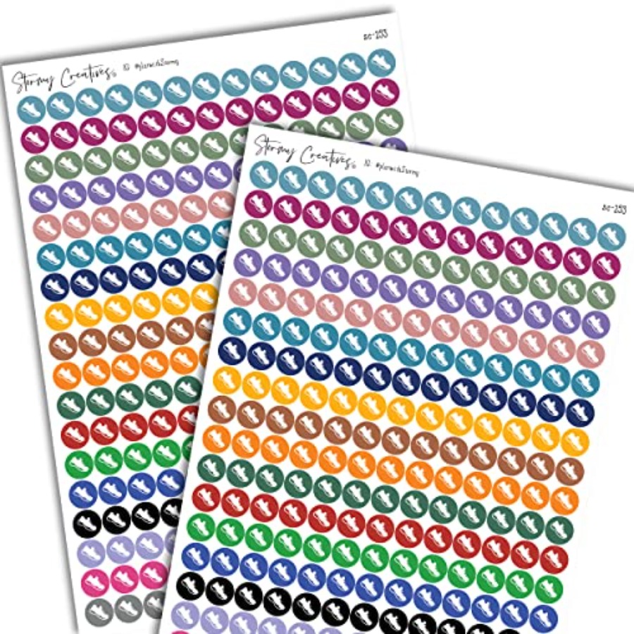 Kleine Schuh-Symbol-Sticker, d – Health Wellness Planner Bewertung und Preis