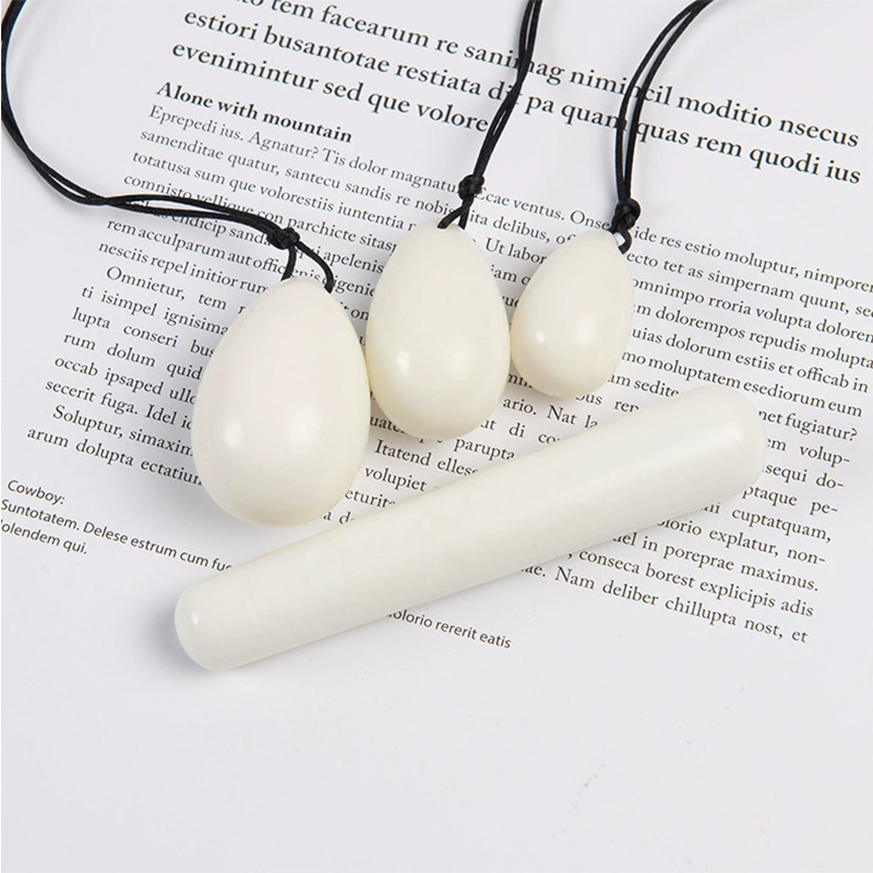Weiße Jade gebohrte Eier Set Y – Healing Crystal Set Bewertung und Preis