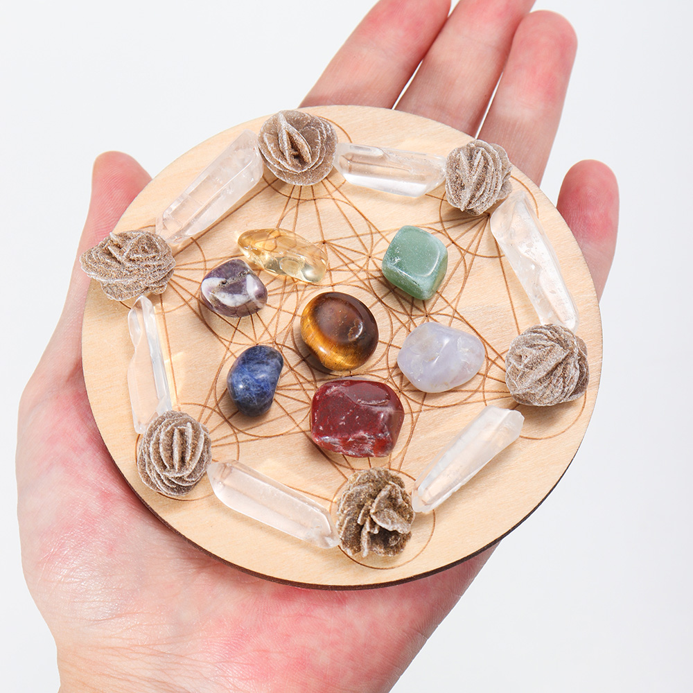 7 teile/satz Natürliche Krista – Healing Crystal Set Bewertung und Preis