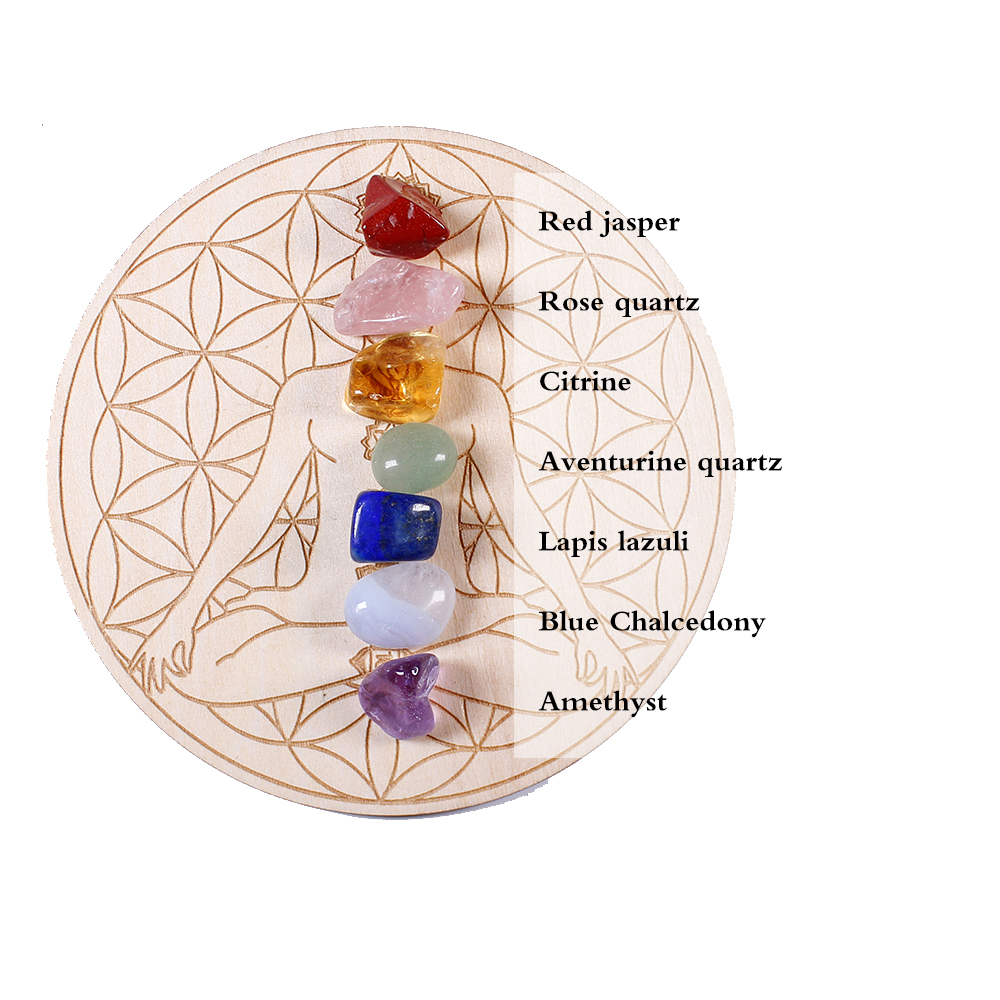 7 teile/satz Natürliche Krista – Healing Crystal Set Bewertung und Preis