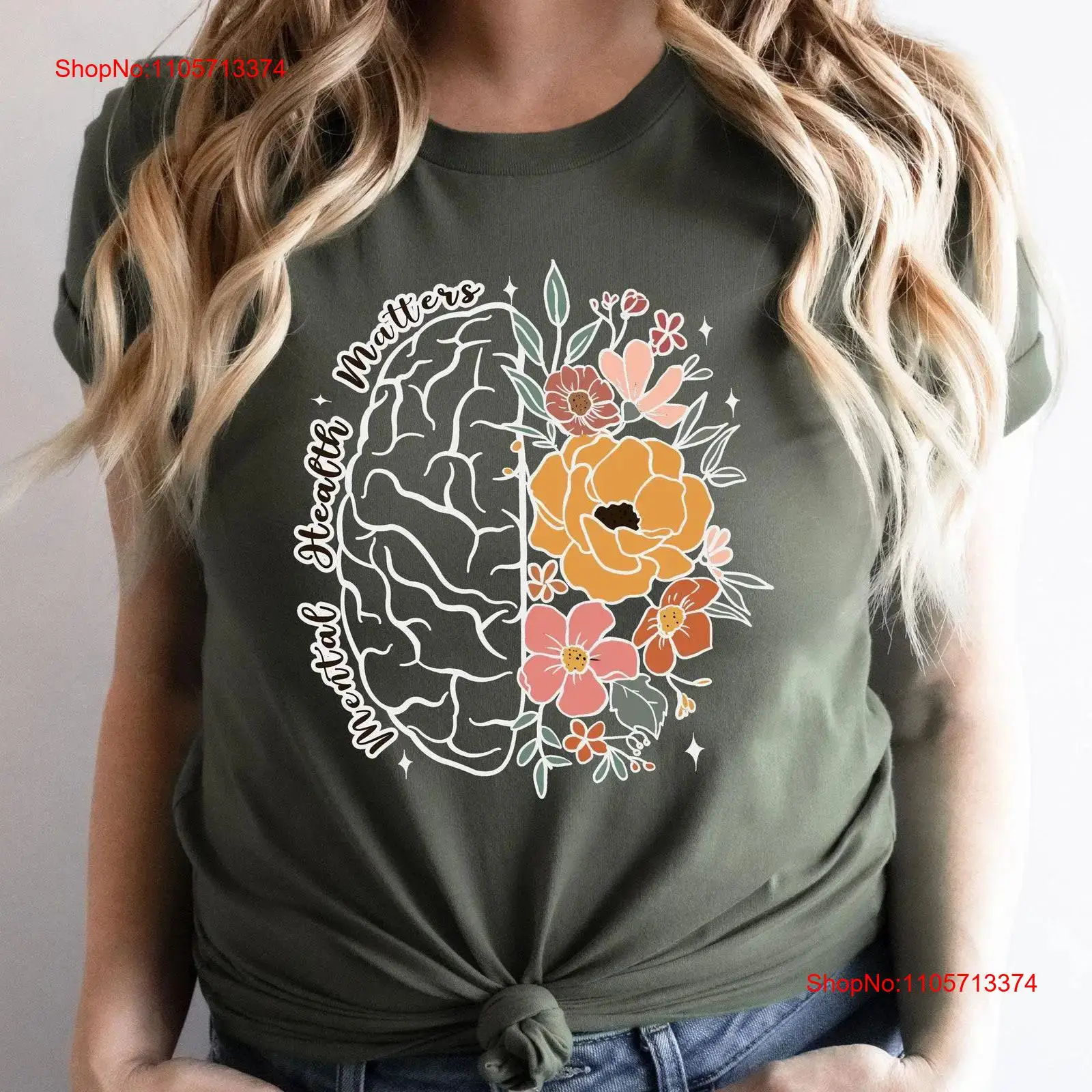 Mental Health Matters T-Shirt  – Health Wellness Mental Health Bewertung und Preis